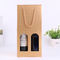 Corrugated 4 Bottle Cardboard Wine Carrier 6 Pack Cardboard Wine Bottle Carrier
