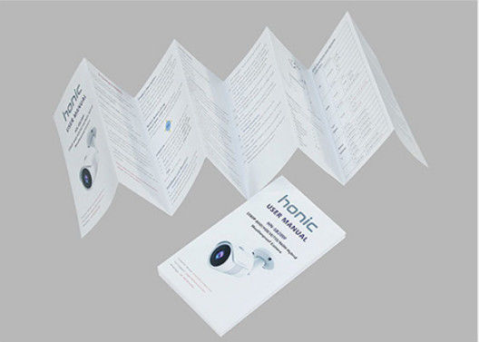 Flexographic Saddle Stitched Brochure Printing A7 Booklet Printing